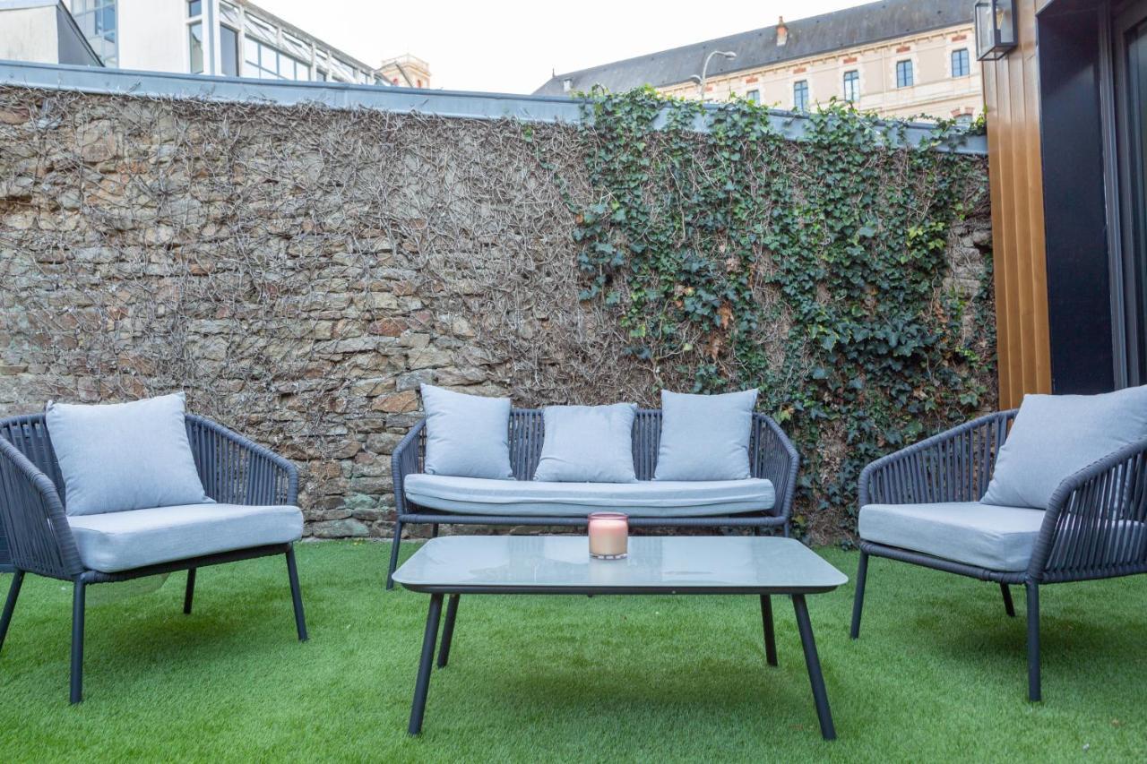 Atypique Coeur De Vannes Avec Jardin Εξωτερικό φωτογραφία